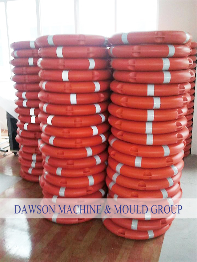 PP/HDPE Plastic Life Buyo Rescue Tube Ring Making Wide Application Accumulator Die Head Fixed Station Automatic Extrusion Blow Molding Machine