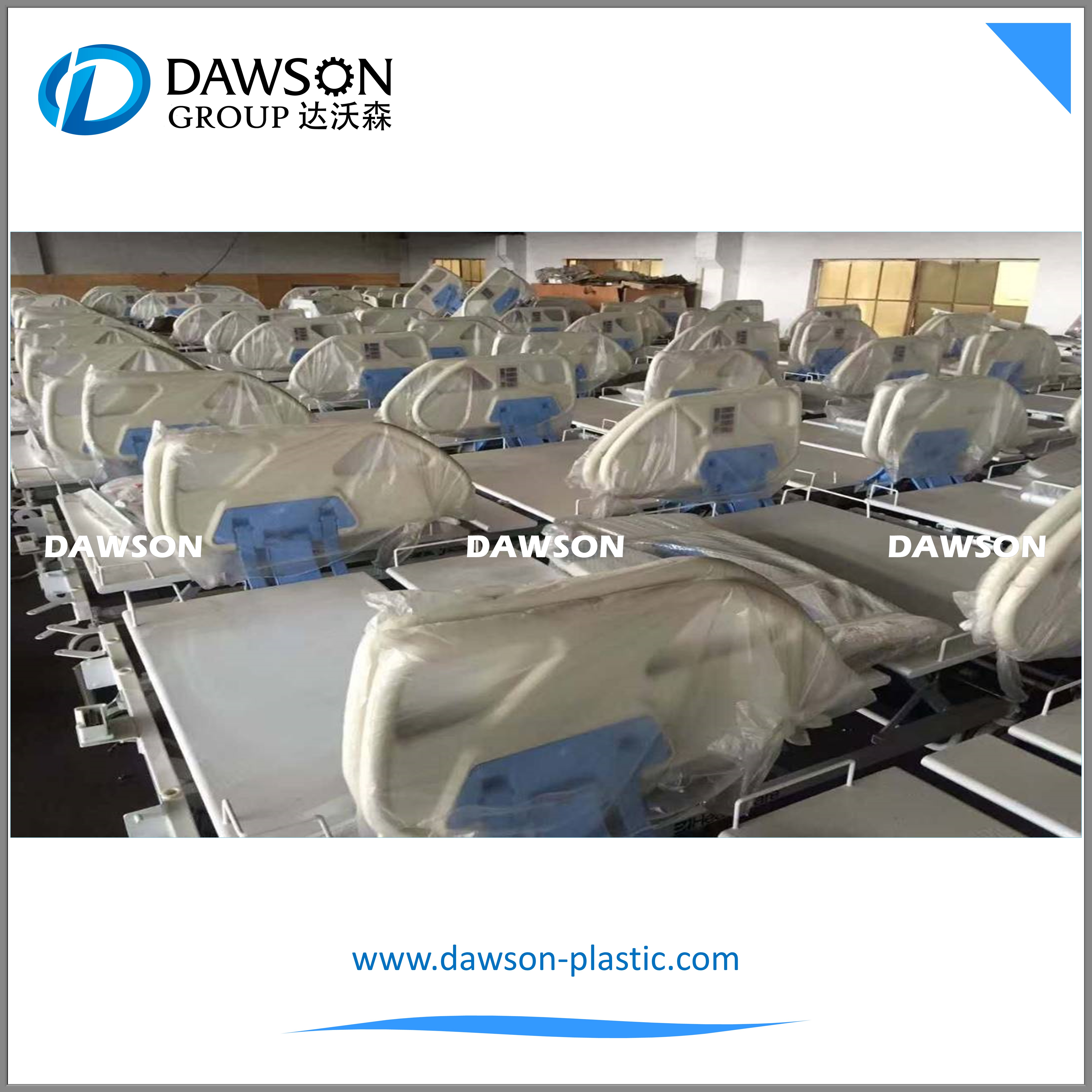 PP Plastic Hospital Bed Parts Headboard Handrail Armrest Making Accumulator Die Head Fixed Station Automatic Extrusion Blow Molding Machine